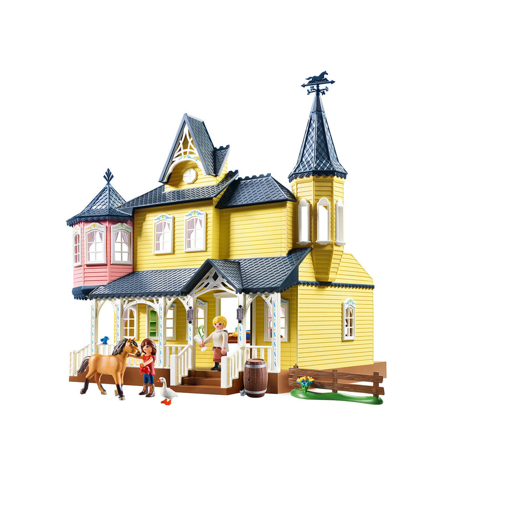 Verbetering Afvoer levering PLAYMOBIL Spirit Riding Free Lucky's Happy Home (9475)