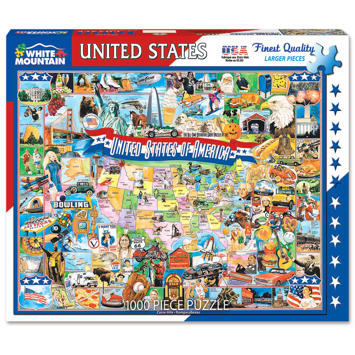 Lucky Charms - 550 Piece Jigsaw Puzzle – White Mountain Puzzles