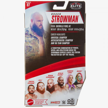 WWE Series 87 Braun Strowman Elite Collection Action Figure