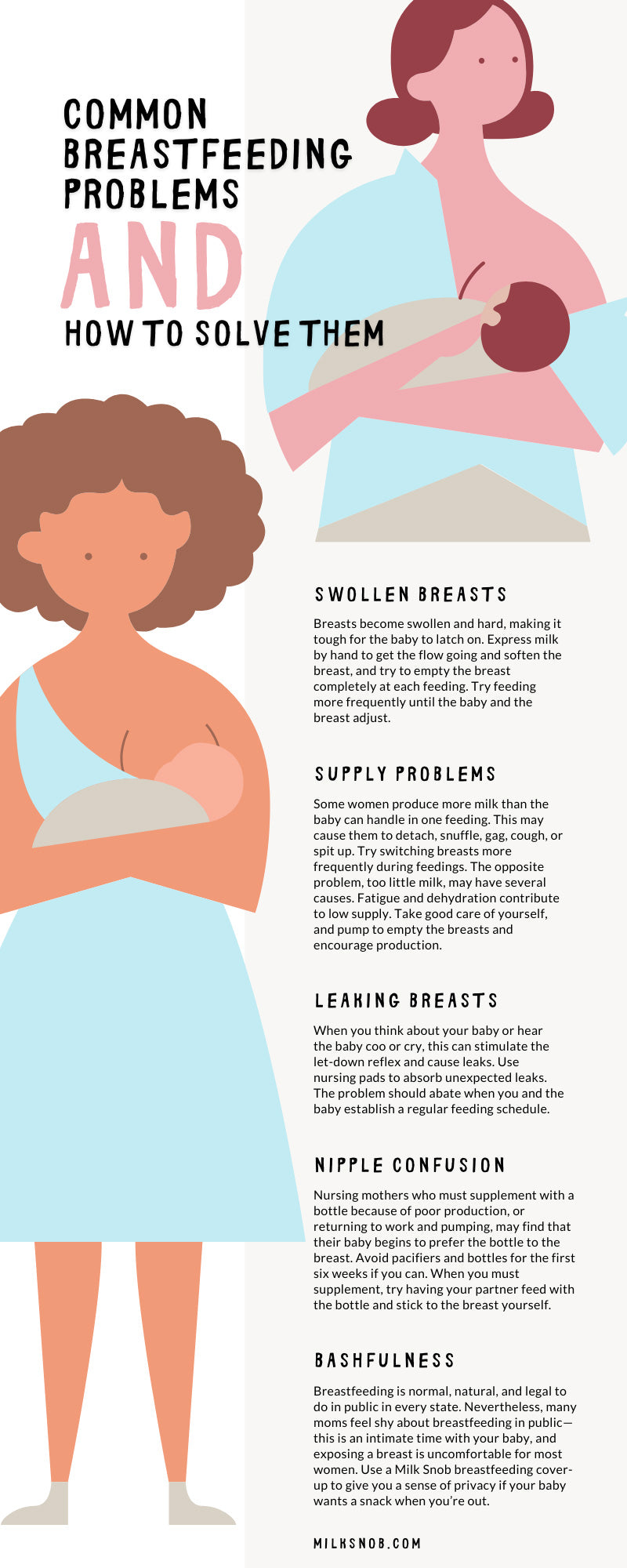 Common Breastfeeding Problems and How to Solve Them