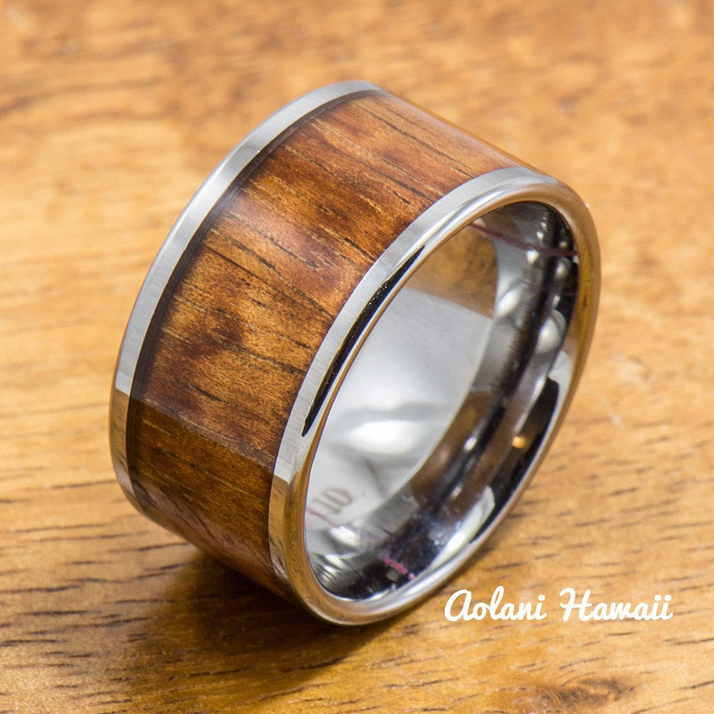 bricks n balls hawiian wood ring