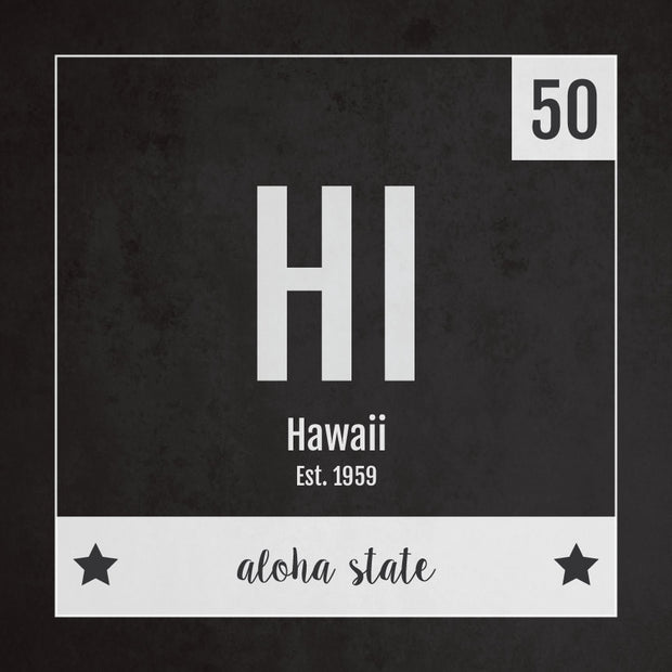Hawaii US State Print