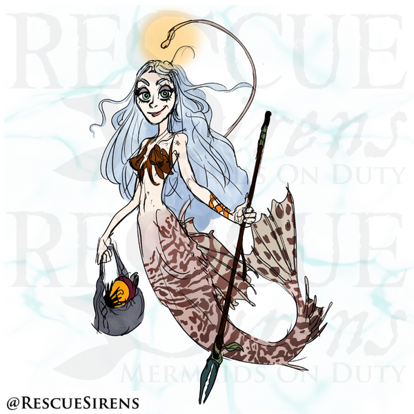 "Rescue Sirens" Aphotic Class ("Deeper") mermaid, Salvaging Guild