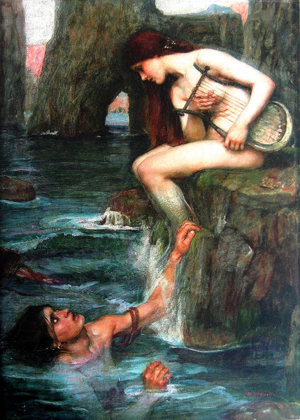 "The Siren," John William Waterhouse (1900)