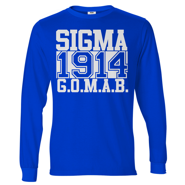 Phi Beta Sigma Chant Long Sleeve T-Shirt – Letters Greek Apparel