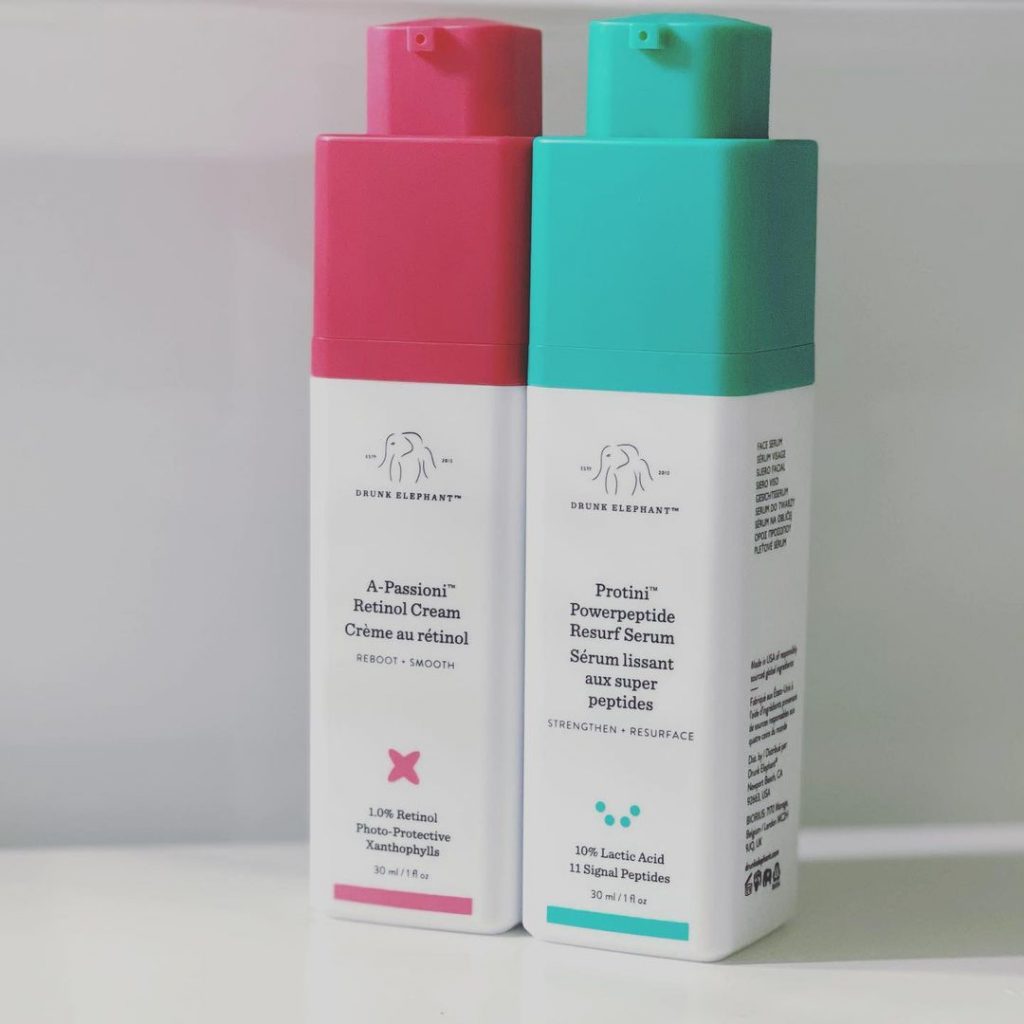 Drunk Elephant's retinol cream as part of the mother's day gift guide by rawbought