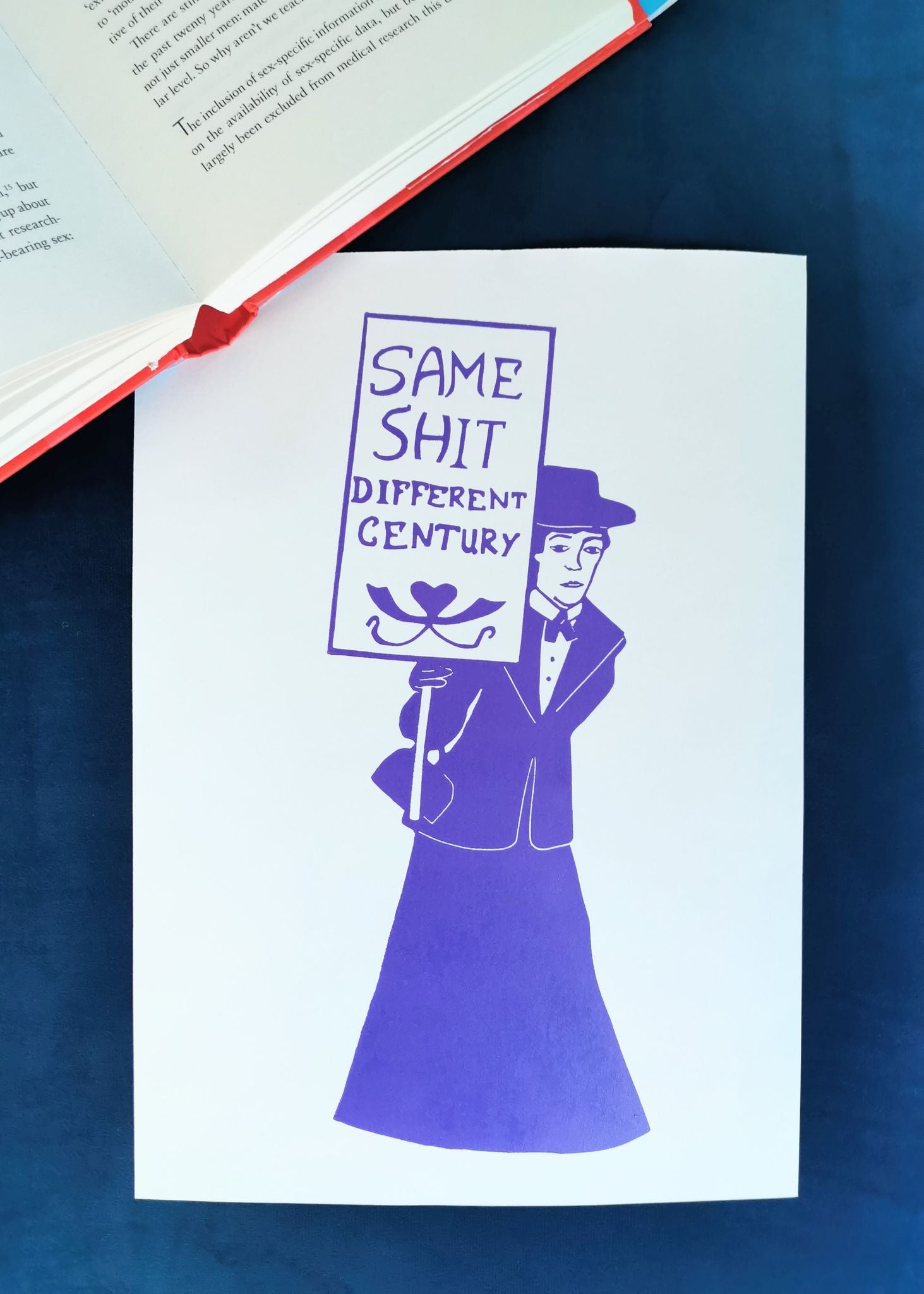 Meet the linocut printmaker Handmade by Haggy