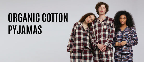 Unisex organic cotton pyjamas by Komodo