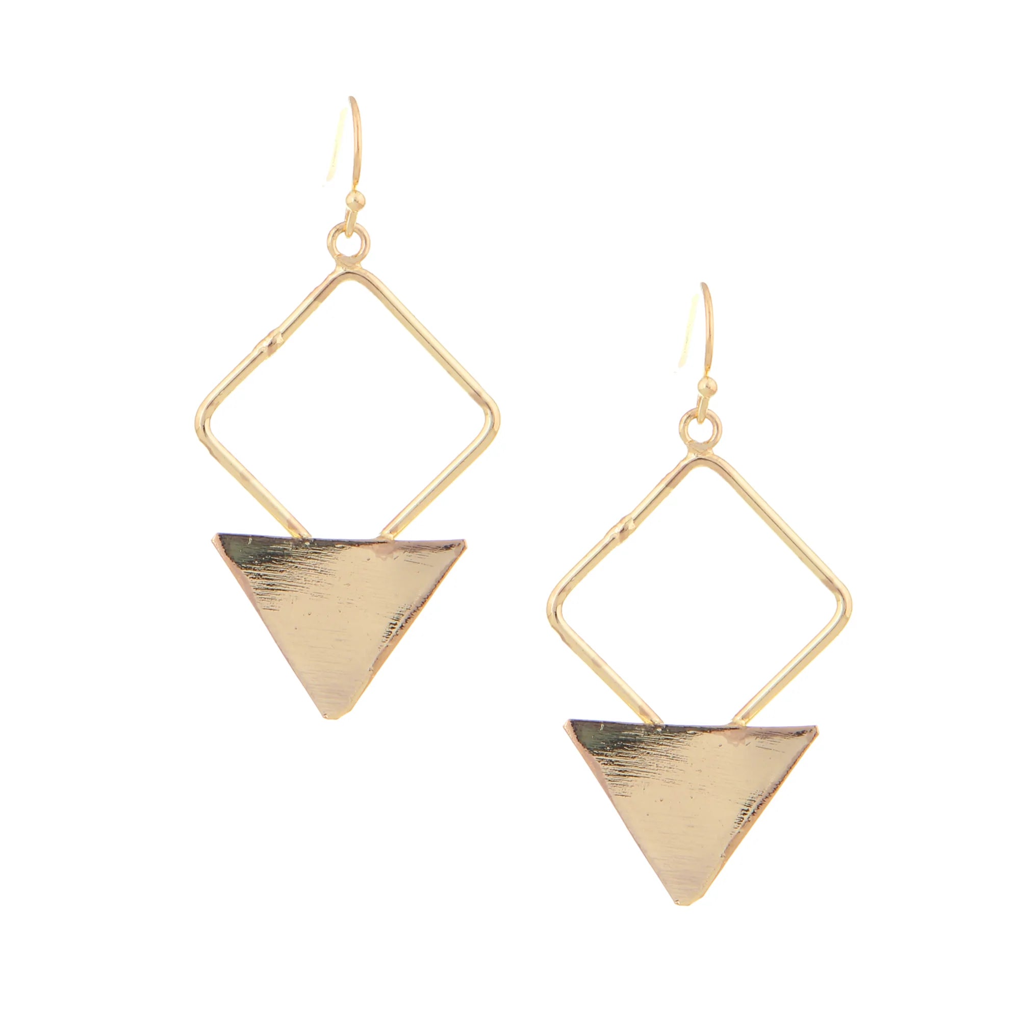 Ishita Edgy Earrings by Daughters of the Ganges