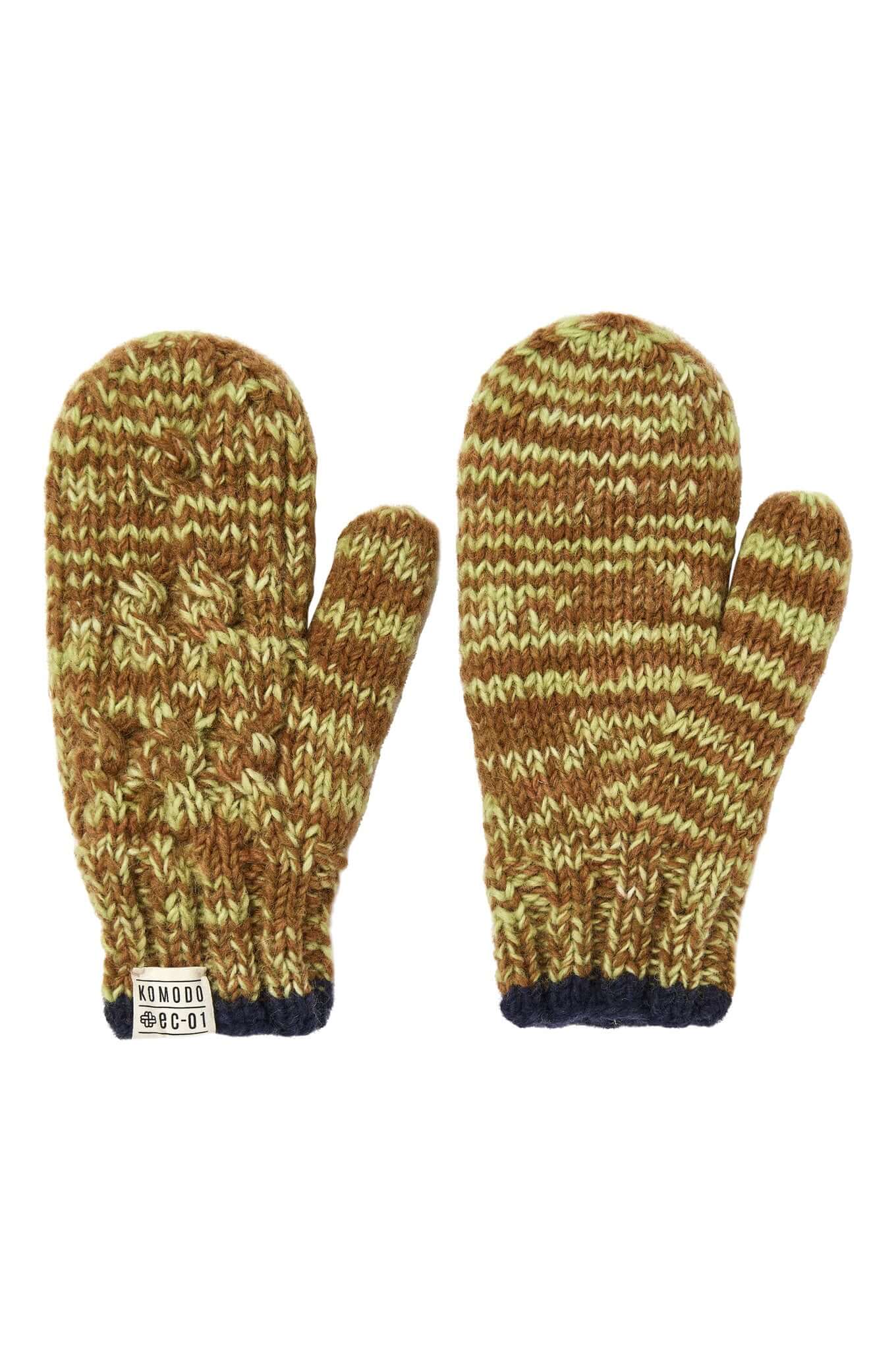 HAYA - Space Mittens Brown Space, S