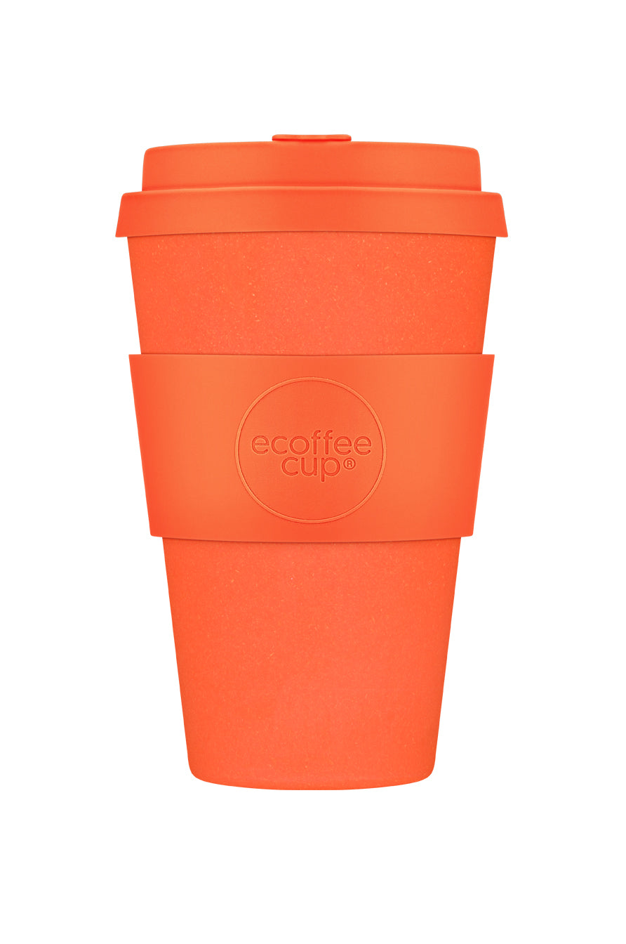 Orange XL Reusable Bamboo Cup