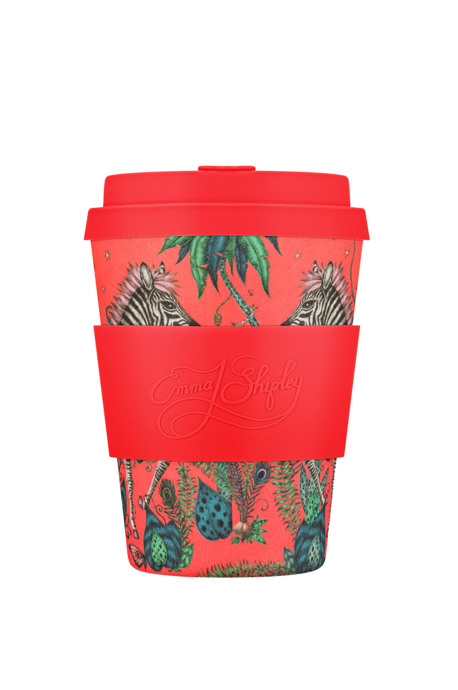 Red Reusable Bamboo Cup | Made by Ecoffee Cup | KOMODO