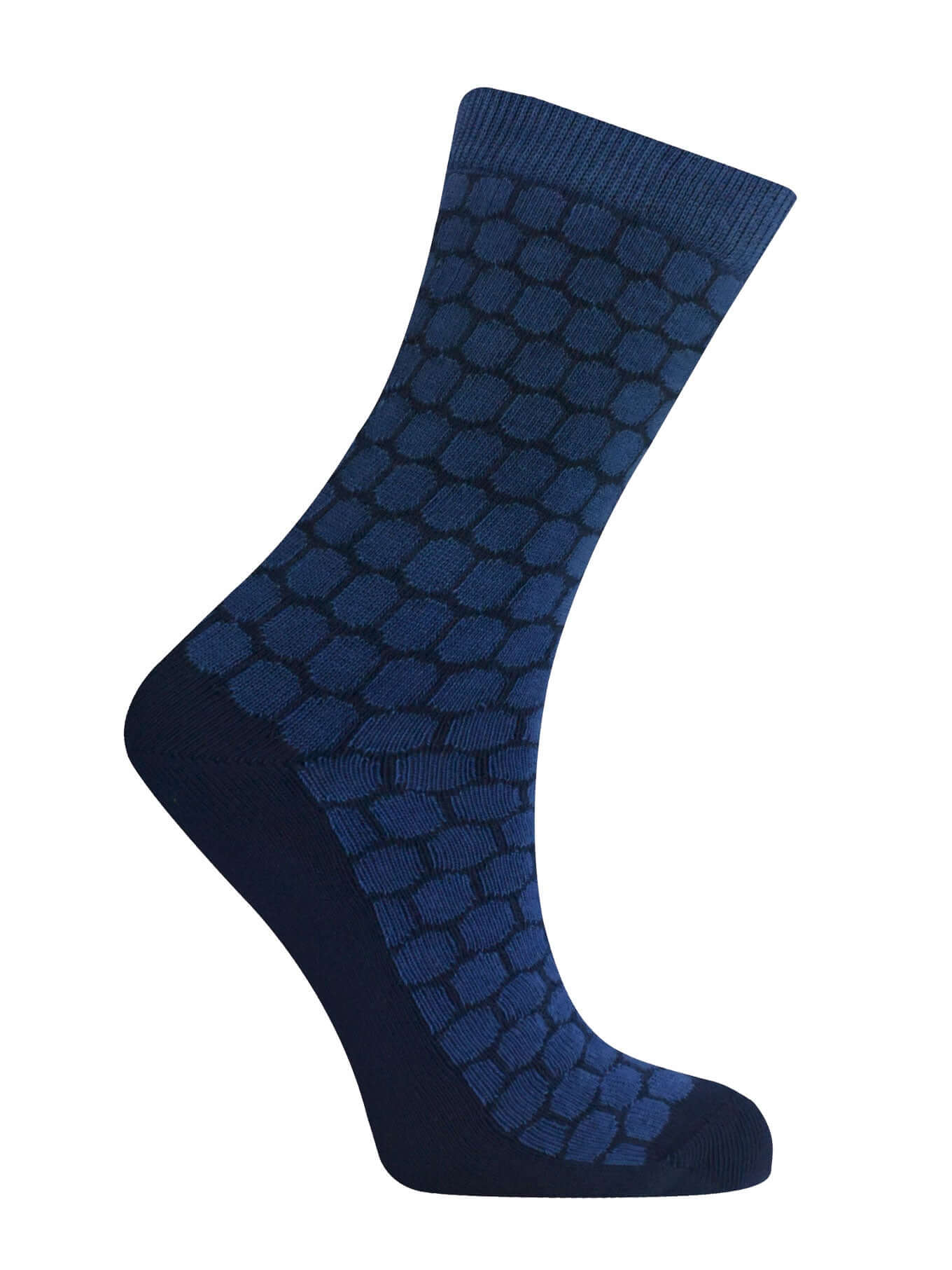 DOTS - GOTS Organic Cotton Socks Blue, EUR 37-40