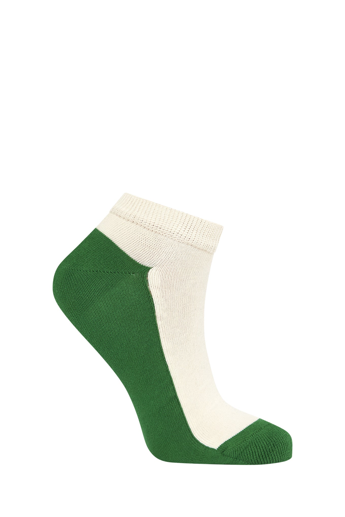 ANKLE - GOTS Organic Cotton Socks White, EUR 44-46