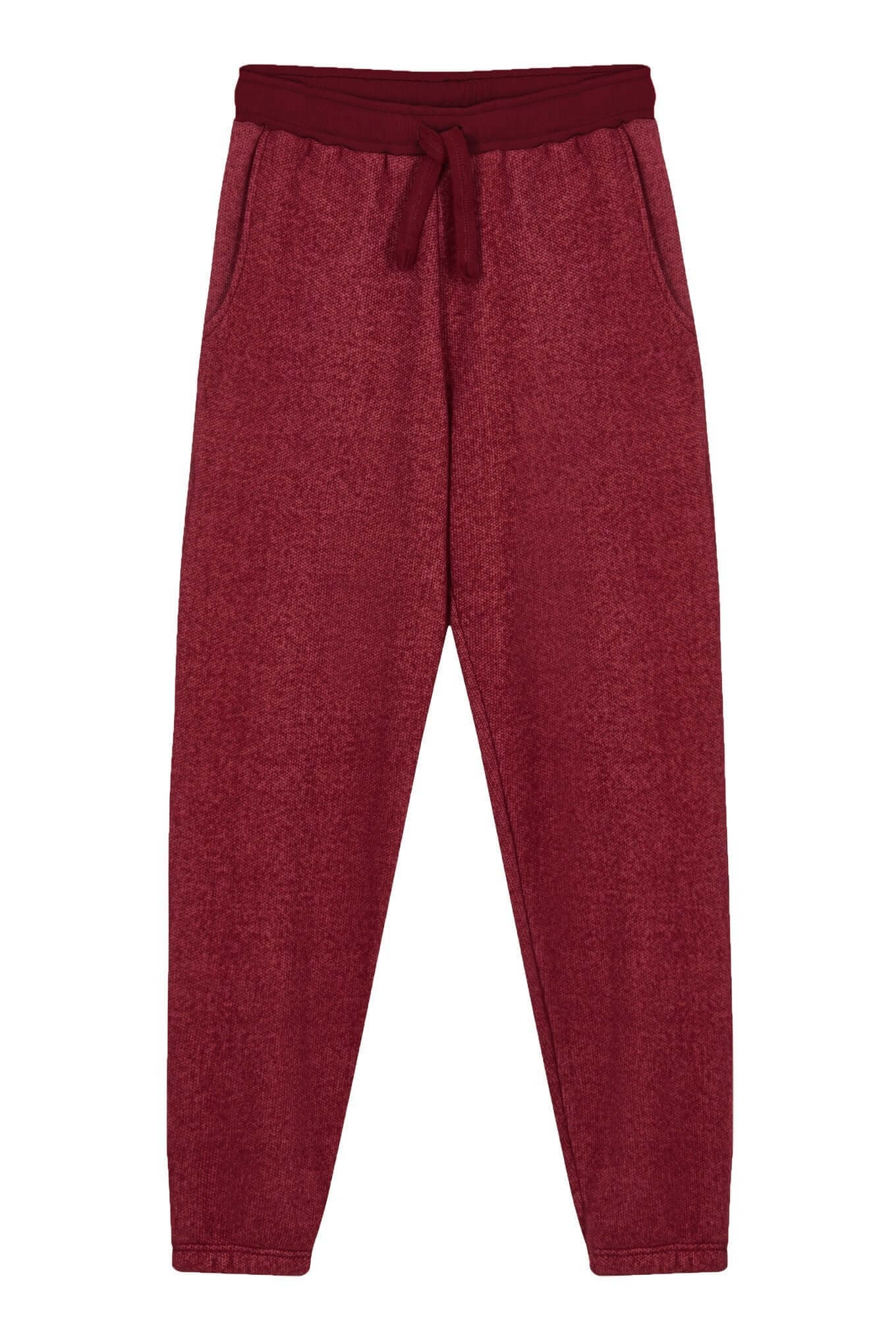 EVIE - GOTS Organic Cotton Trackpants Plum, Size 1 / UK 8 / EUR 36