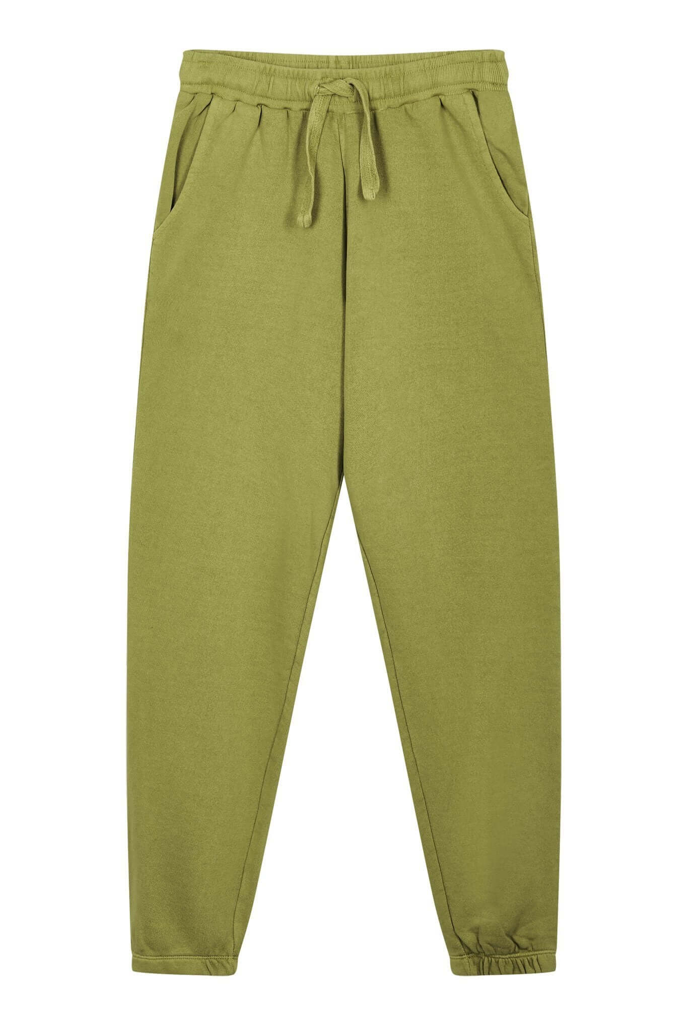 EVIE - GOTS Organic Cotton Trackpants Sage, Size 3 / UK 12 / EUR 40