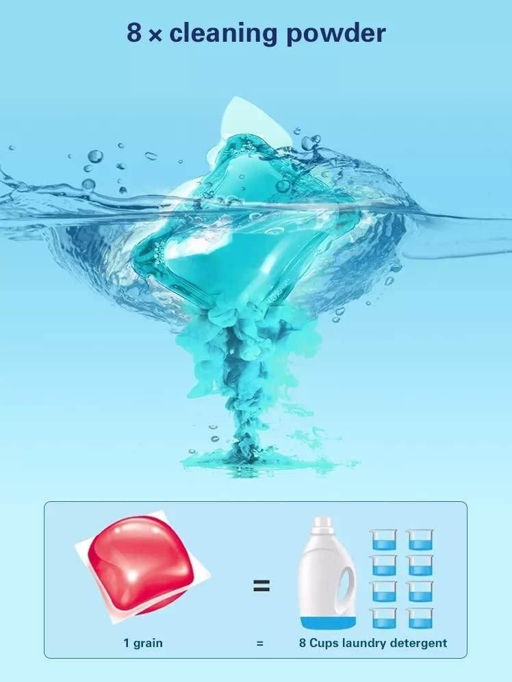 chakra Laundry Liquid Detergent Capsule for All Washing Machines