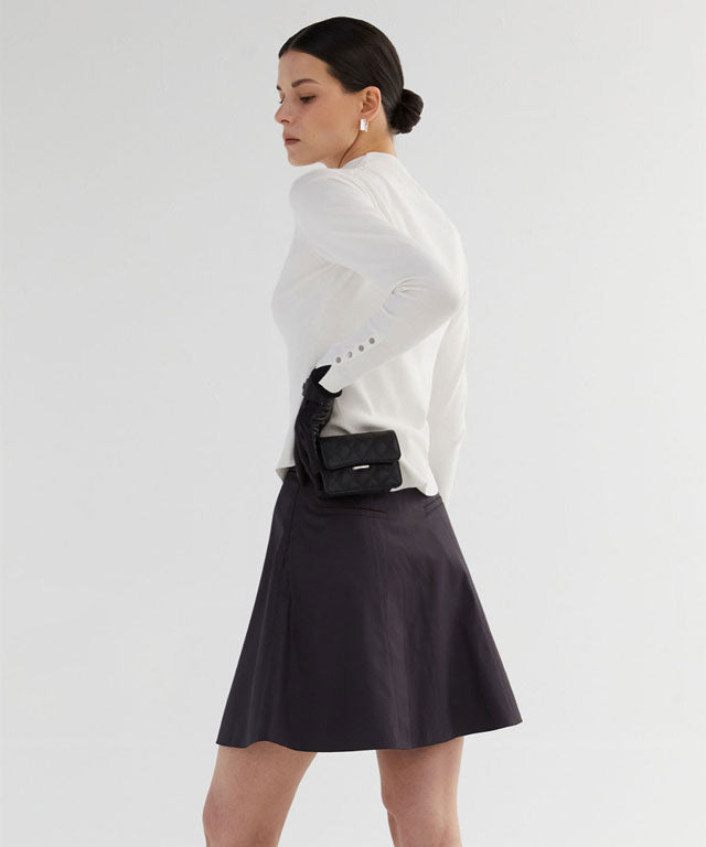 Anell Golf Slim Fit Full Skirt - Charcoal - 11_f94dc657-468e-498c-83c4-725b8ef1c0fb