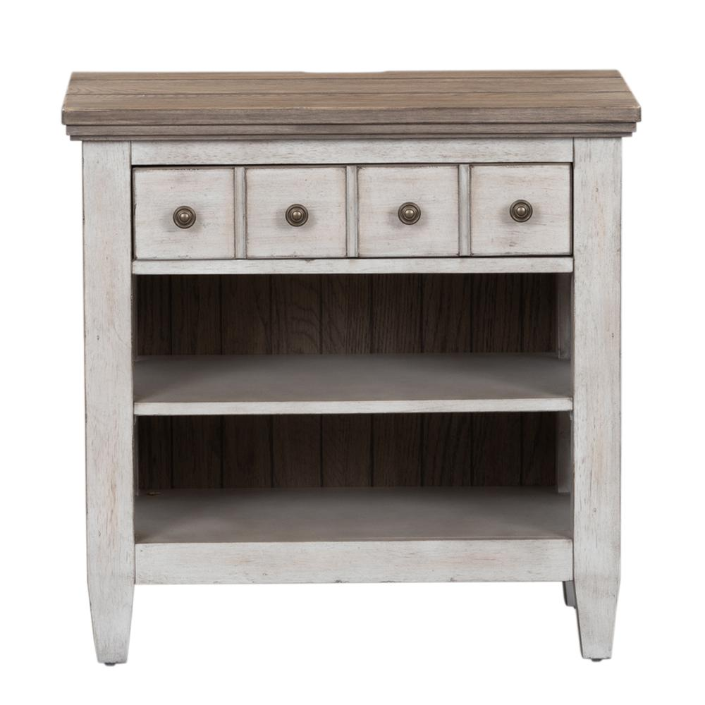 Heartland 1 Drawer Night Stand with Charging Station, Antique White - 1705059_large_569c7932-e4e1-4754-b3fc-0dbbef5dee60