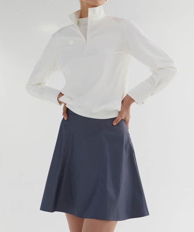 Anell Golf Slim Fit Full Skirt - Matte Blue - 18_9057530e-69ae-4708-b756-09b5d5987581