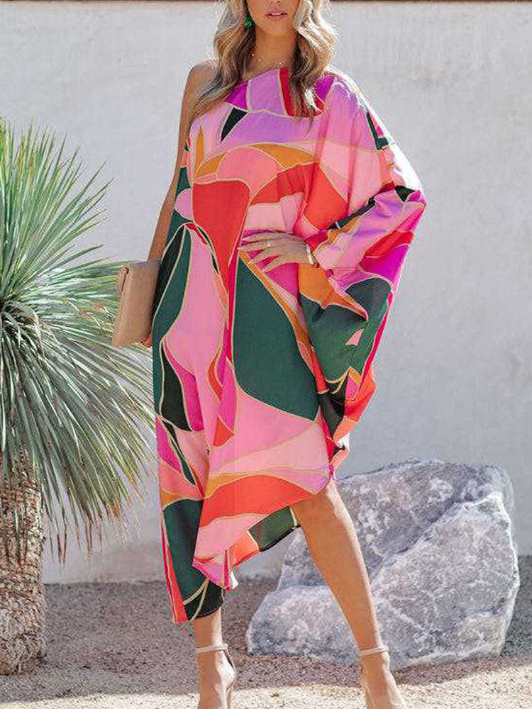 Block Color Print Off Shoulder Beach Party Dress - 2022-Fashion-Block-Color-Print-Loose-Dress-Sexy-Off-Shoulder-Beach-Party-Dress-Casual-Women-Batwing_6f6a9411-1a1d-437a-b9e7-b3b9da7b4a03