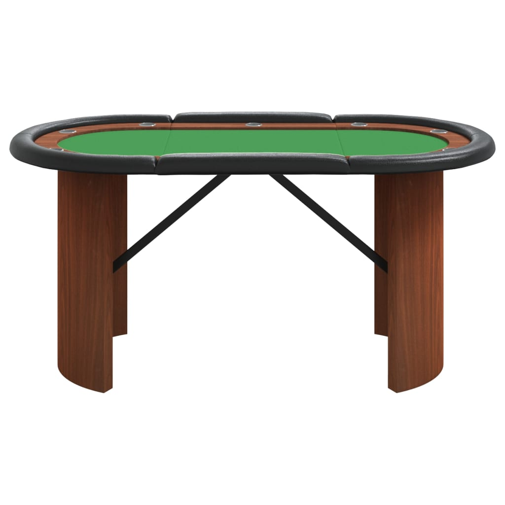 vidaXL 10-Player Poker Table Green 63"x31.5"x29.5" - 24898824_large_cd1fe40b-6e6b-4970-a048-5114cb1498d2
