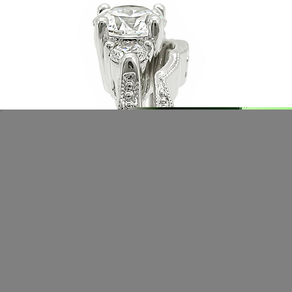 1W002 - Rhodium Brass Ring with AAA Grade CZ  in Clear - 32692643_large_3b73bb53-c327-4d38-b145-4e73588ac309
