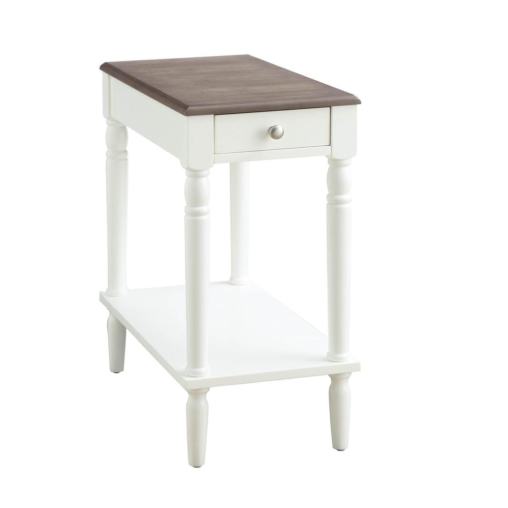 French Country No Tools Chairside Table