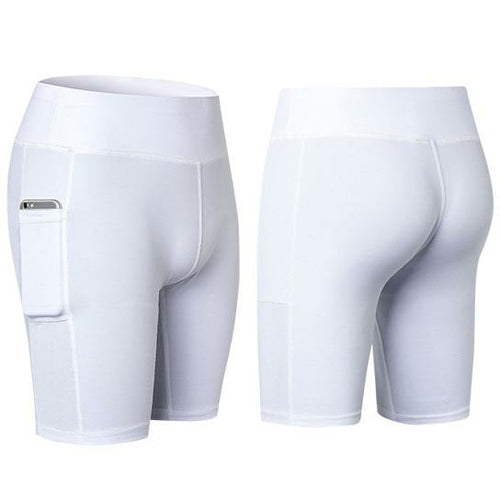 All Seasons Yoga Shorts Stretchable With Phone Pocket - 5_0d39fda9-5ed3-48b8-a95e-0080cfcfe00a