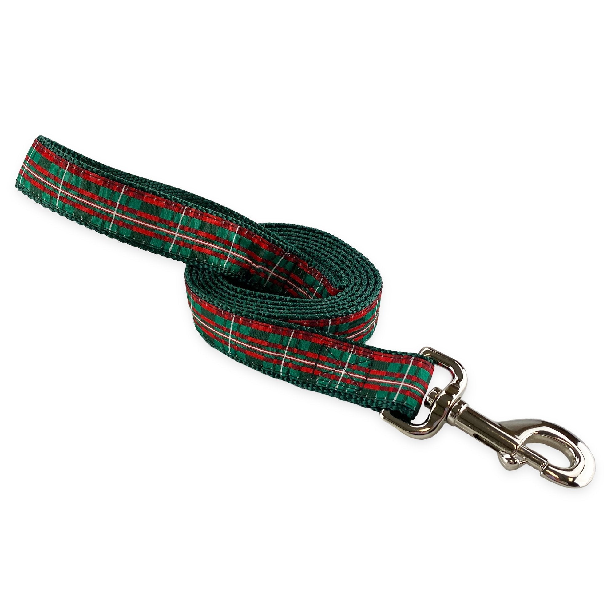 Christmas Plaid - Dog Leash