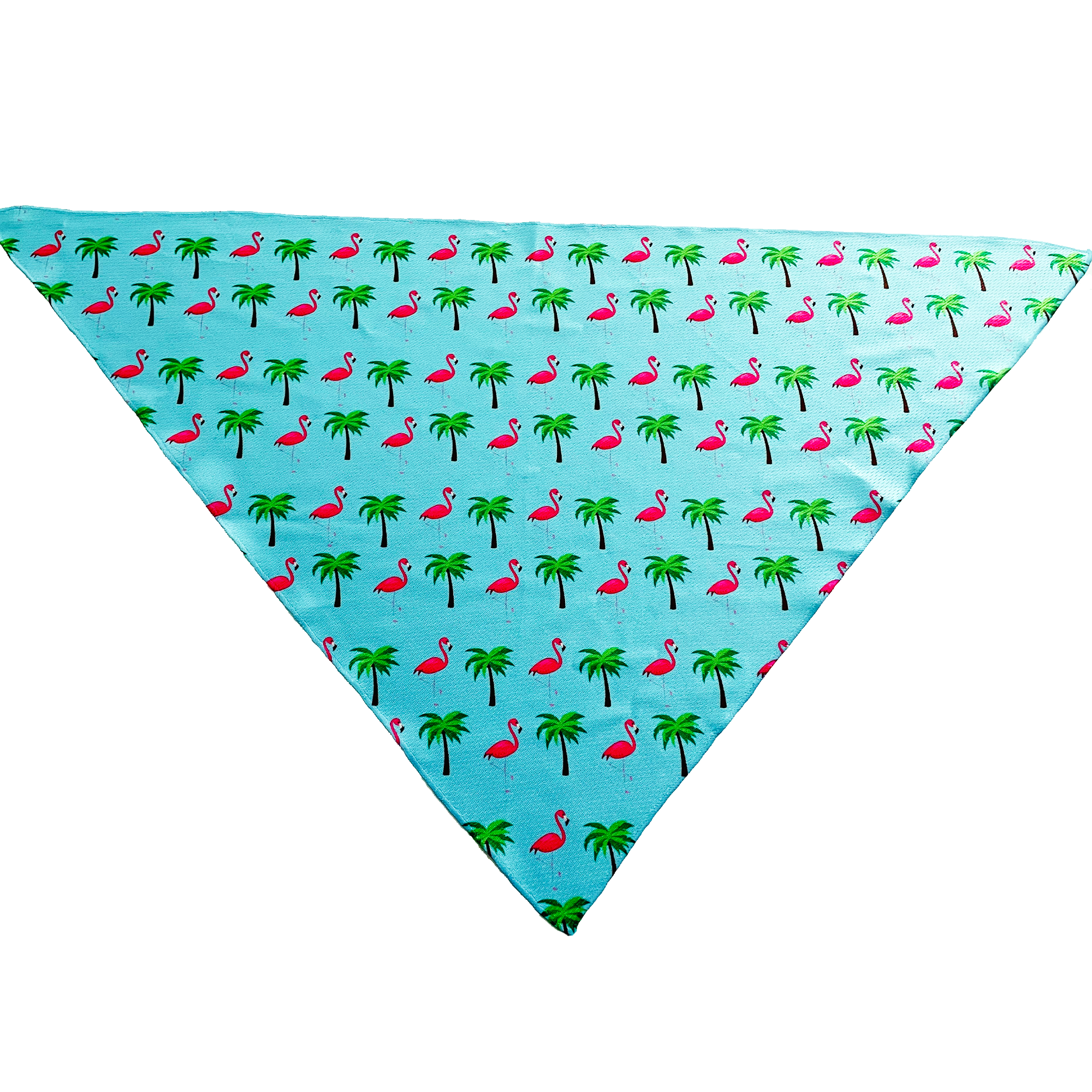 Flamingo Miami Vice Tie On Dog Bandana