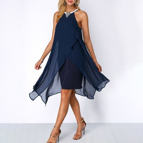 Black Cocktail Dress Summer Round Neck Fashion Chiffon Sleeveless - Women-Summer-Round-Neck-Fashion-Chiffon-Sleeveless-Dress-Irregular-Double-Layer-Beach-Party-sexy-Loose-Dresses_60200ce8-ceca-46dc-ad9f-fa0164a08efc