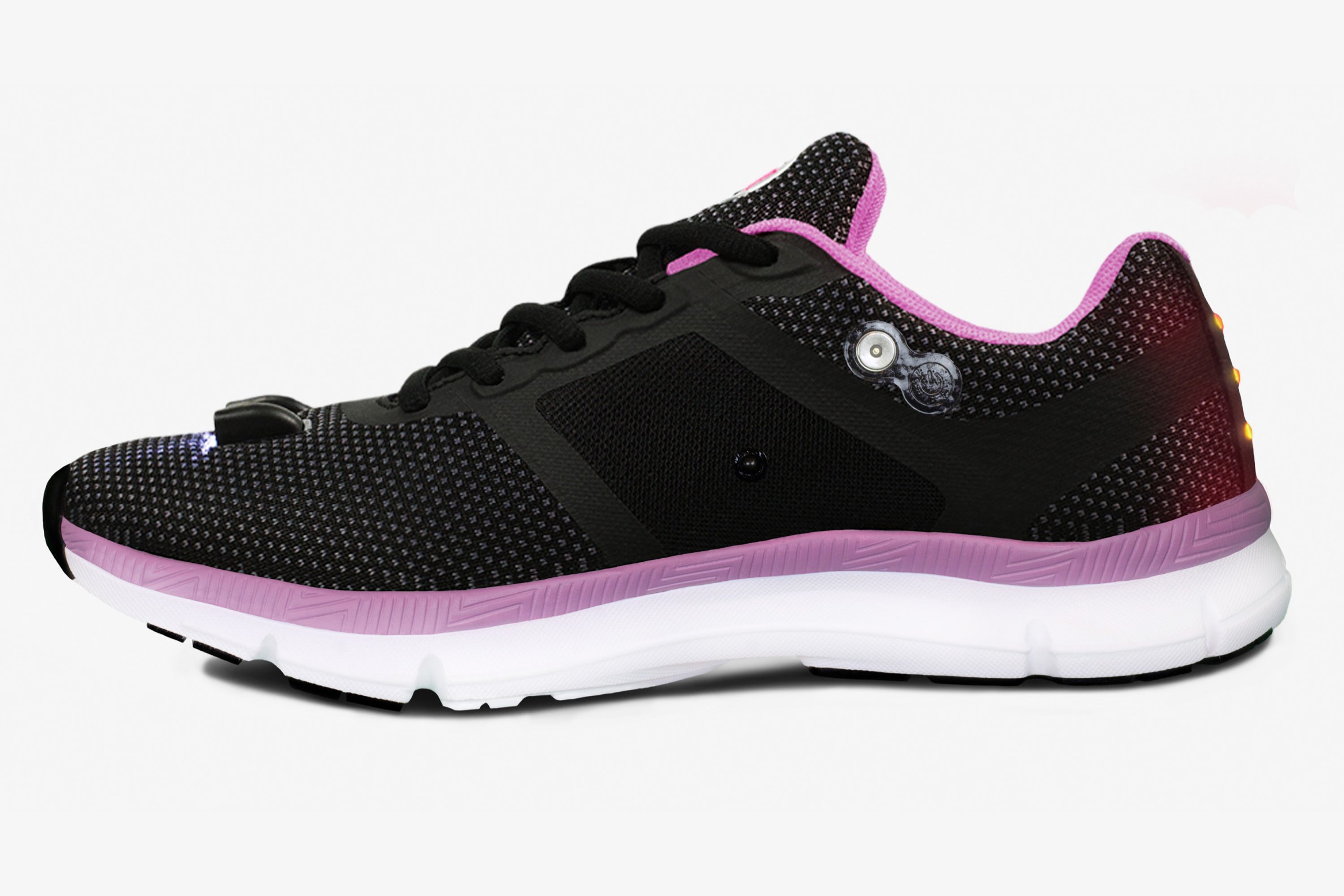 Women's Night Runner Shoes With Built-in Safety Lights - data