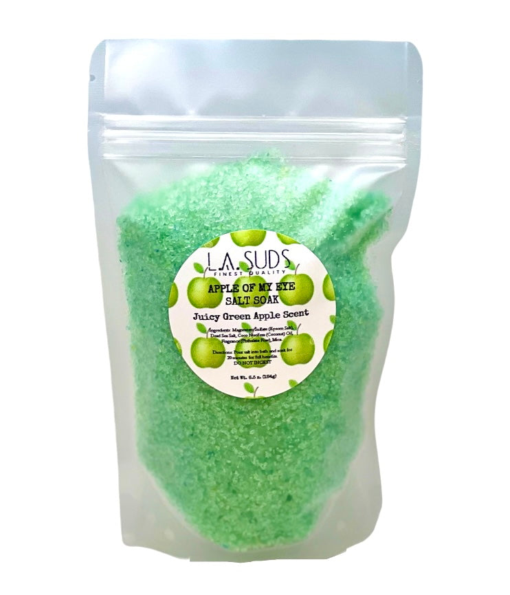 Apple of My Eye Green Apple Salt Soak