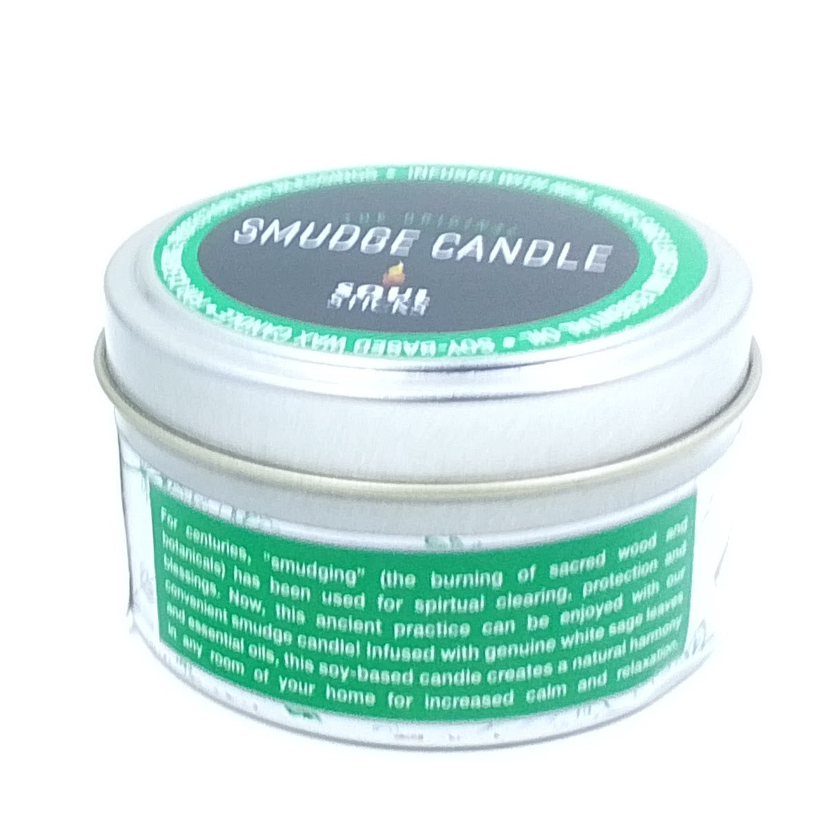 Smudge Candle: Candle Infused with Sage