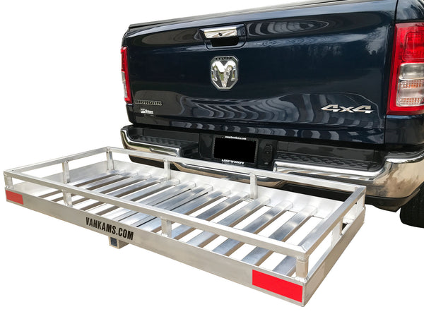 60 inch aluminum hitch cargo carrier