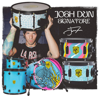 SJC Custom Drums family of worldwide drummers