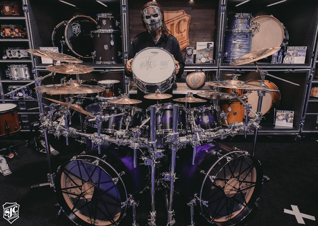 Jay Weinberg Slipknot Sjc Custom Drums