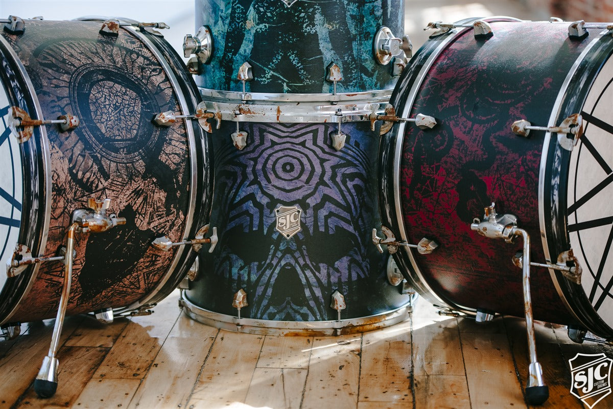 Jay Weinberg Slipknot Sjc Custom Drums