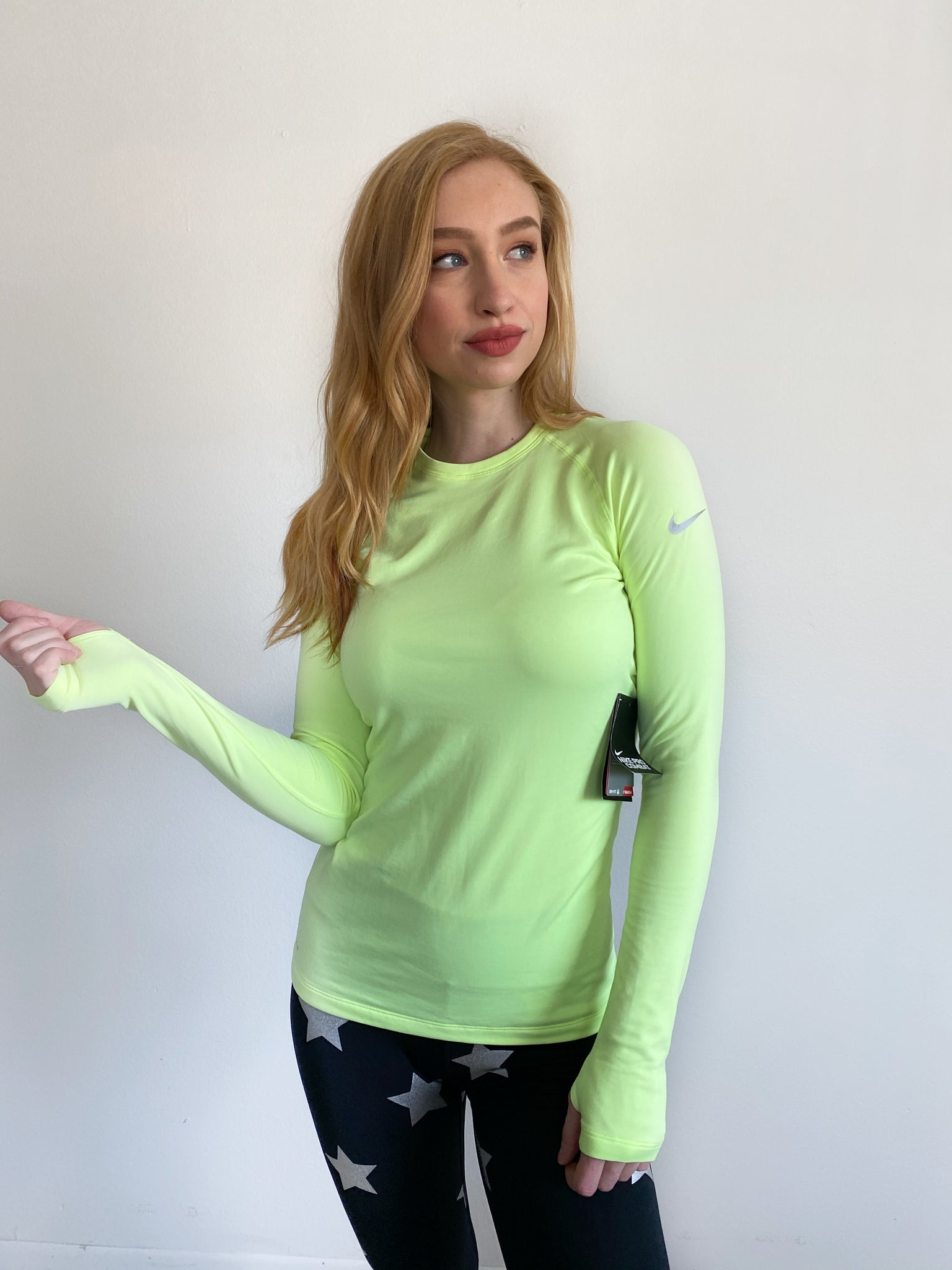 nike neon long sleeve