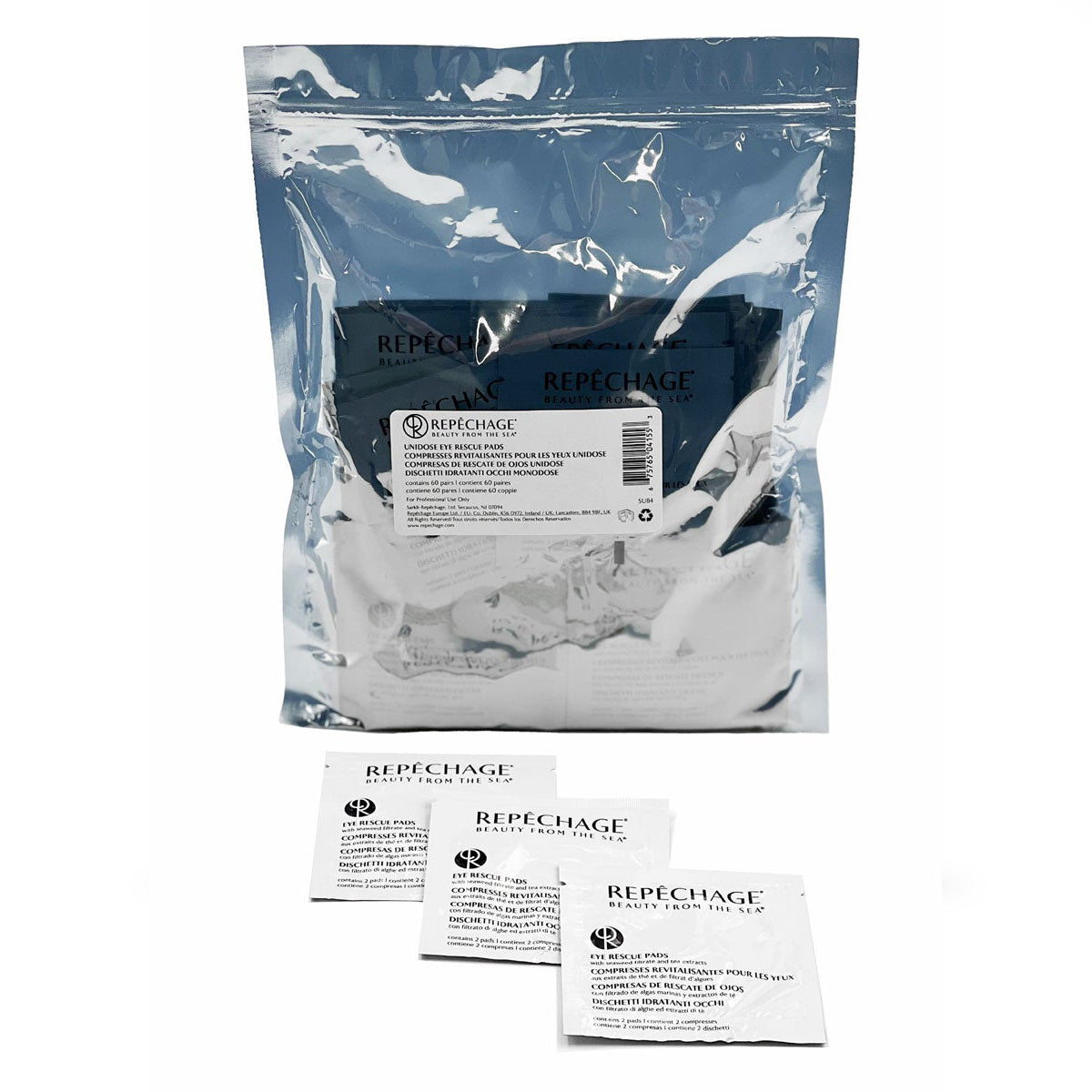 Eye Rescue Pads with Seaweed Filtrate and Tea Extracts (60 sachets)