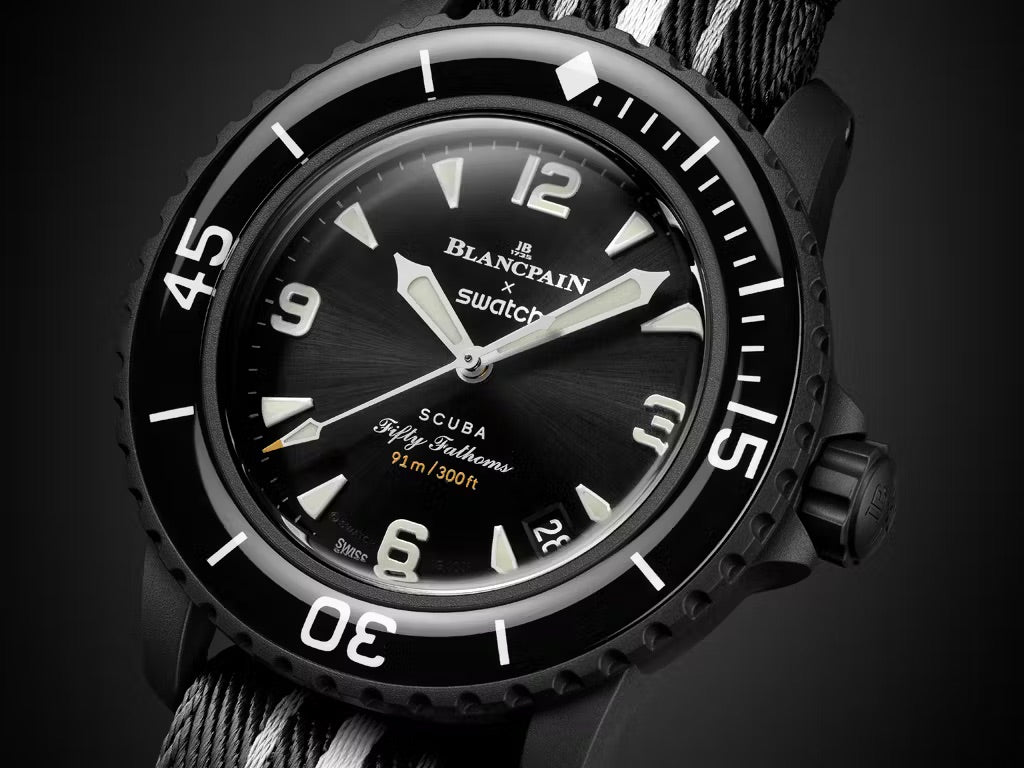 A New Tide Rises With Blancpain X Swatch's Ocean Of Storms Timepiece