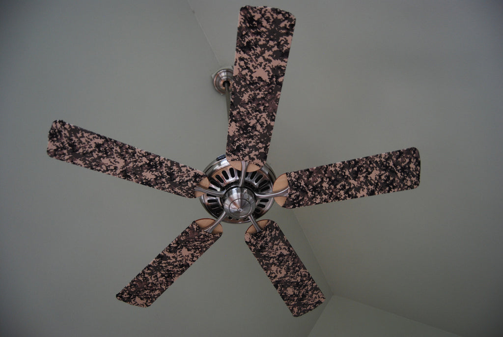 Fan Sox Digital Camo Ceiling Fan Blade Covers Fan Blade Designs
