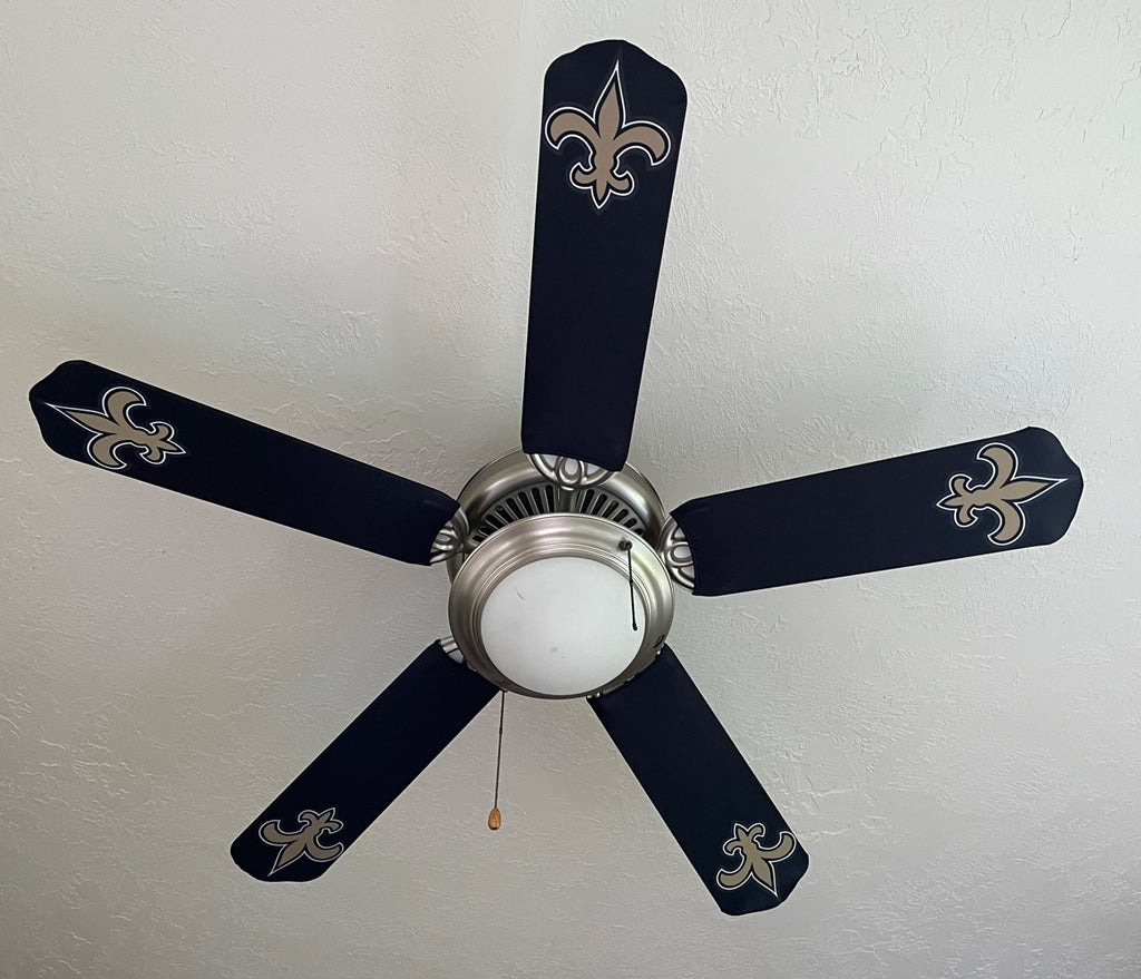 black and gold ceiling fan