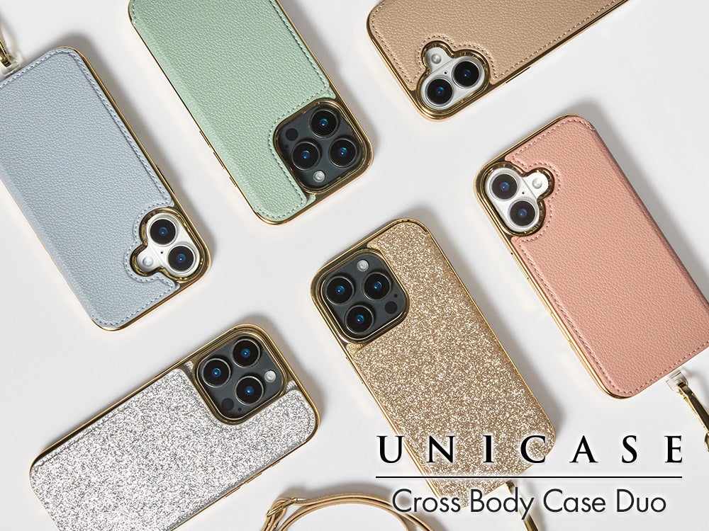 UNiCASEがiPhone16シリーズ対応のCross Body Case Duoを発売、カメラコントロール対応構造を採用