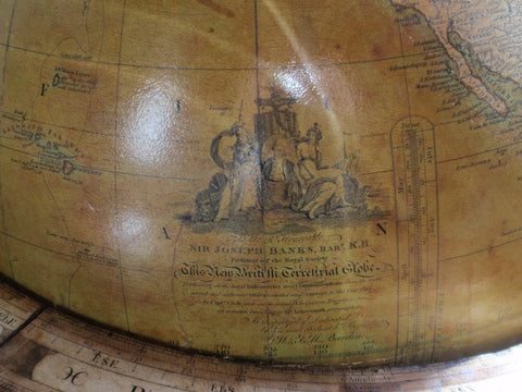 British Terrestrial Globe, 1829