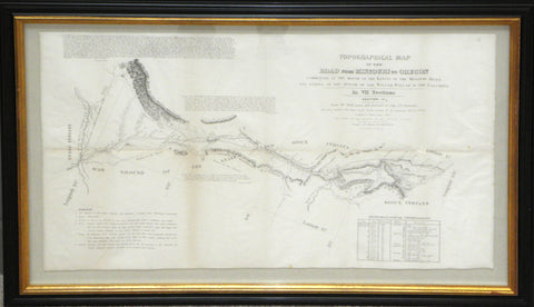 DISTURNELL. Mapa de los Estados Unidos. 1850 – Arader Galleries