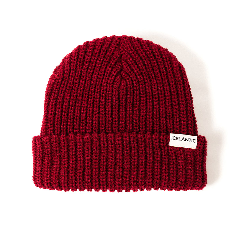 Skis Icelantic Beanie Mustard Knit Chunky — -