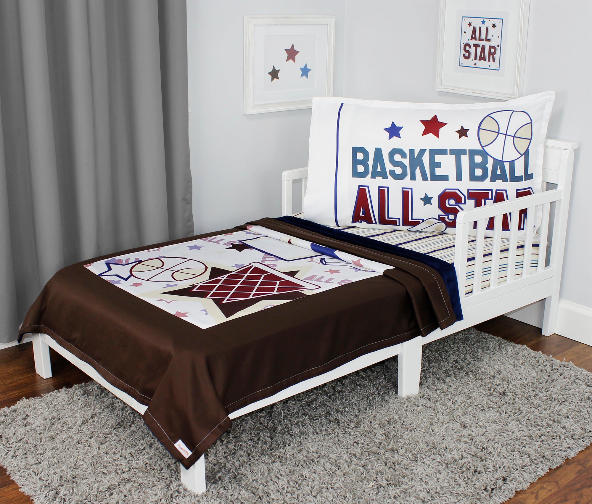 basketball crib set