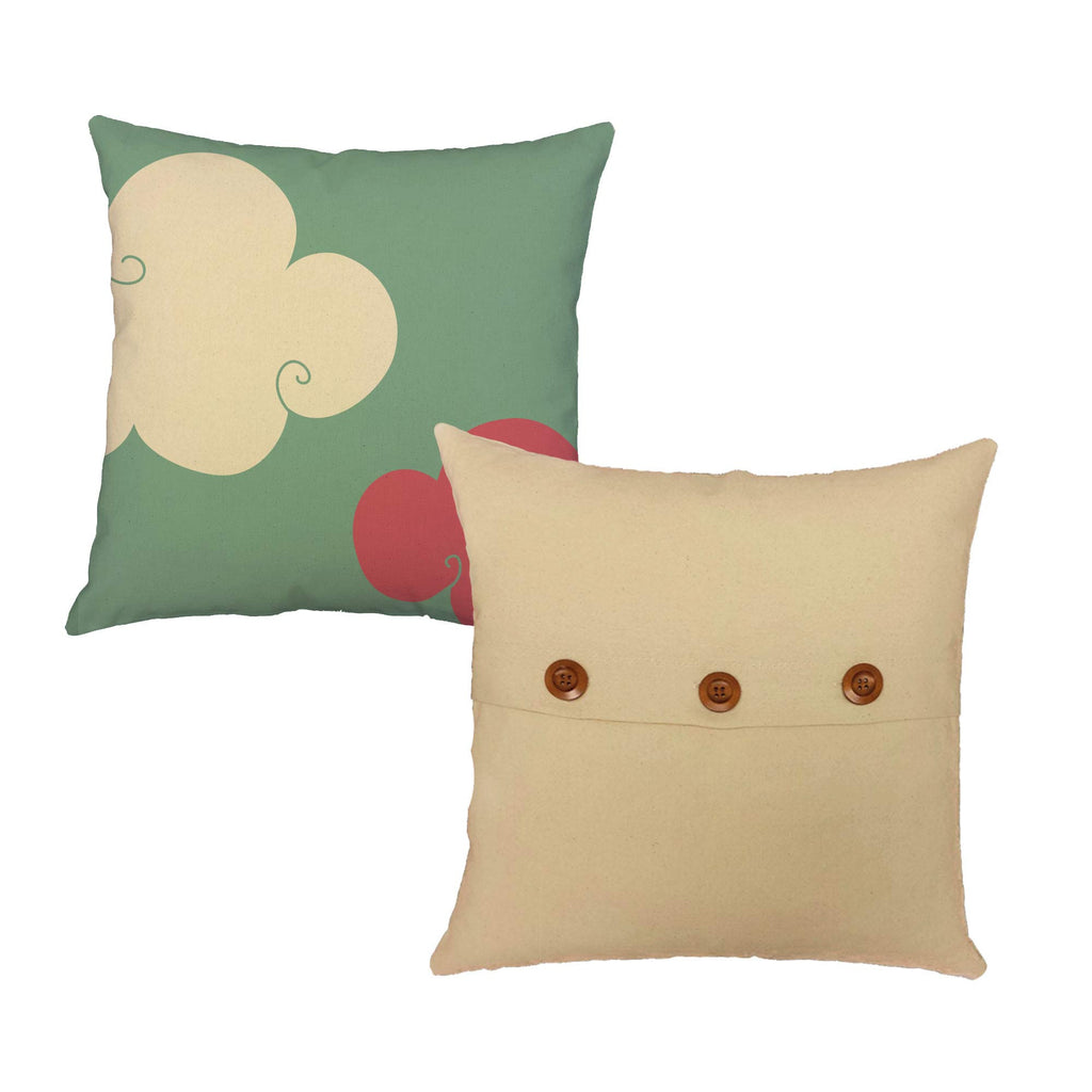 Nursery Pillows - Sweet Dreams Clouds Square Throw Pillows ...